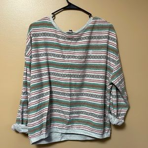 Adorable Boho Sweatshirt, M